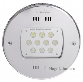 Подводный светодиодный прожектор Vitalight Power-LED 2.0, 30 x 3Вт, 24В, RGB, 270мм, круглый, 40000221